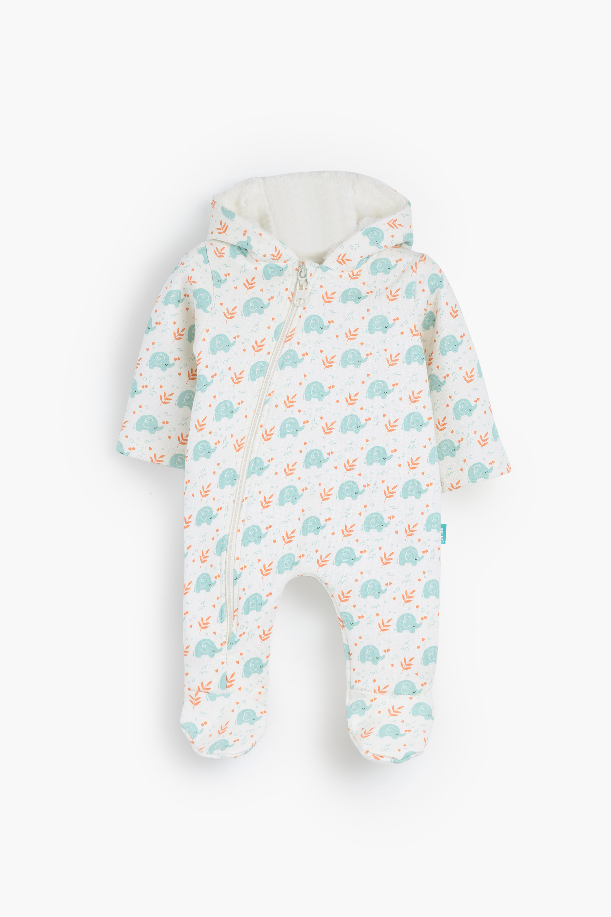 Hooded printed Jumpsuit