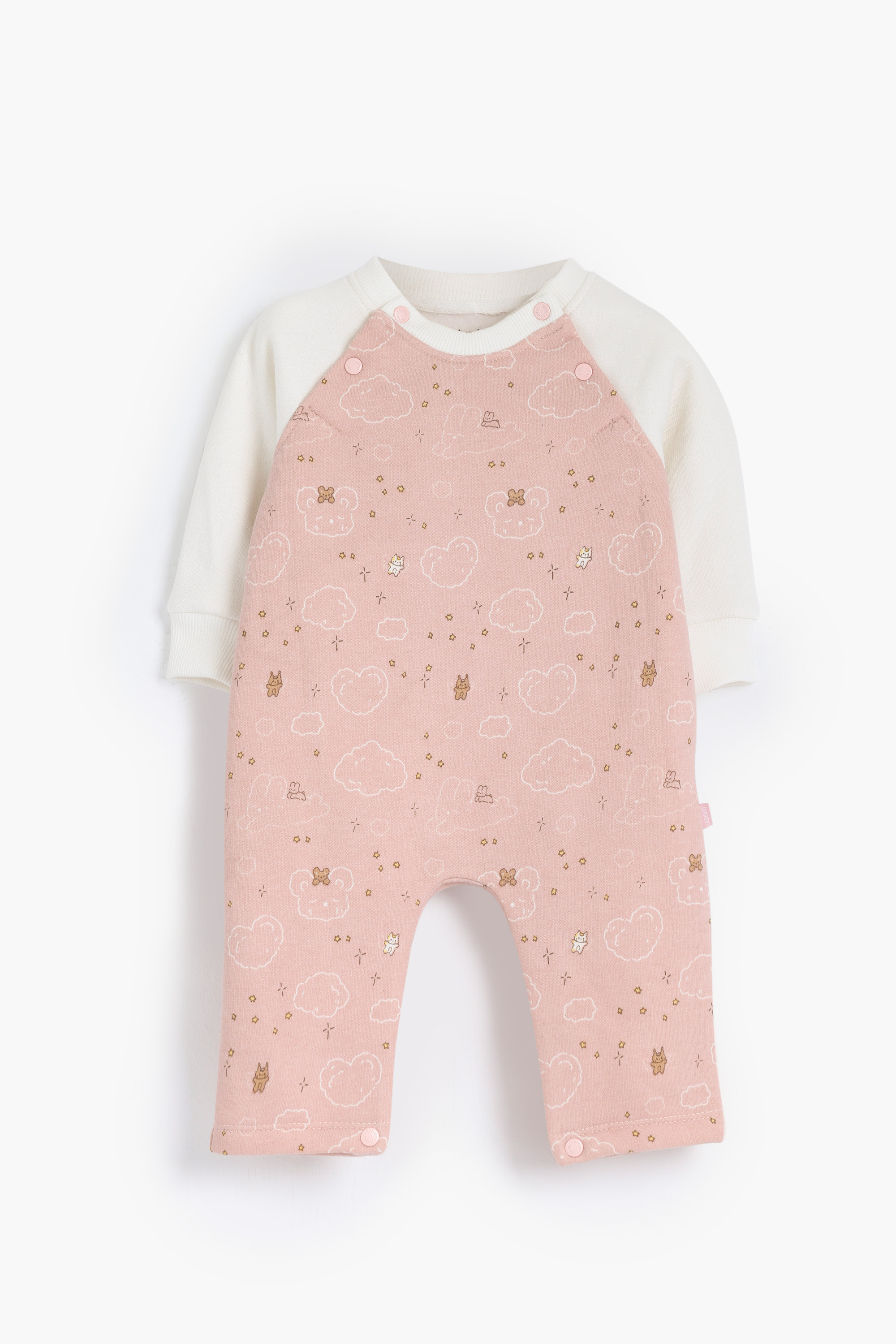 Rouned Printed Romper