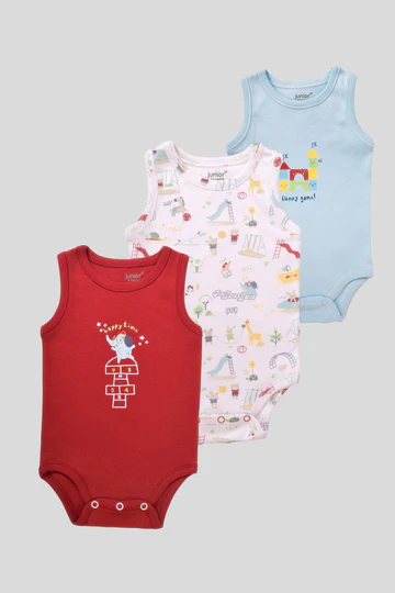 Baby Bodysuit Pack Of 3