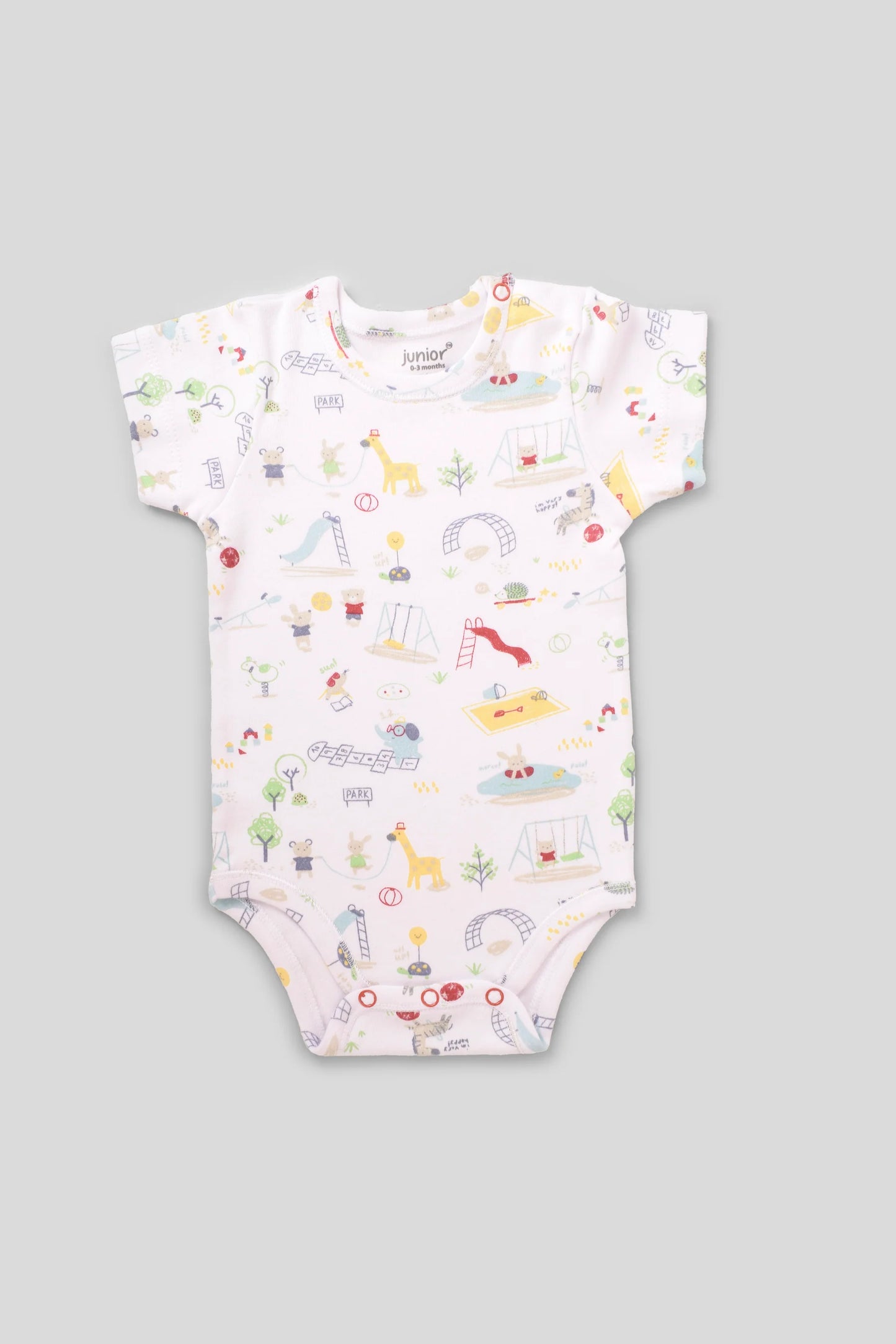 Printed Bodysuit Pack Of 3