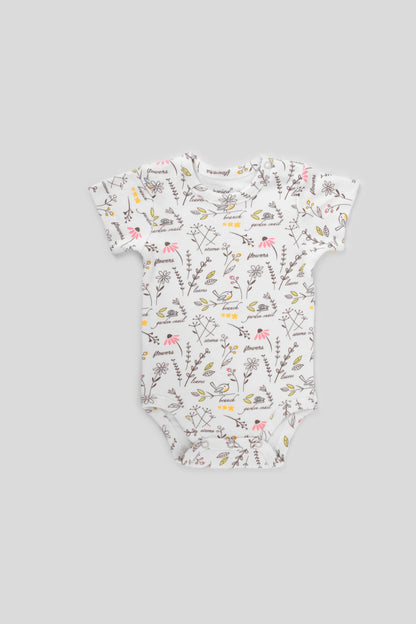 Printed Bodysuit Pack Of 3