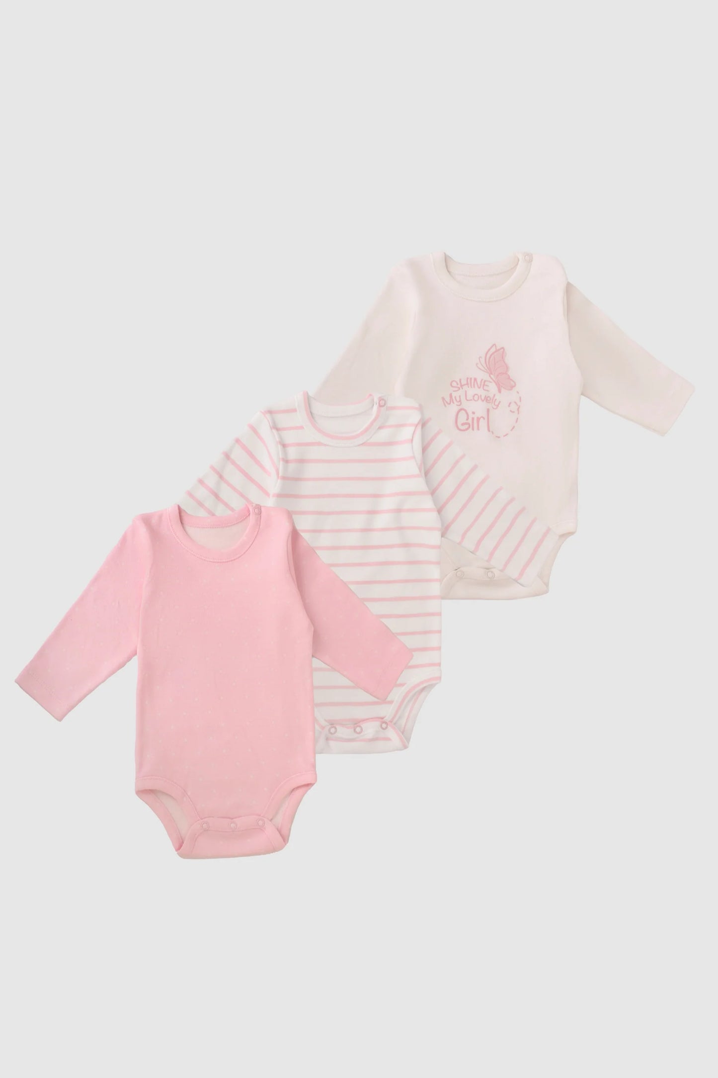 Printed Bodysuit Pack Of 3