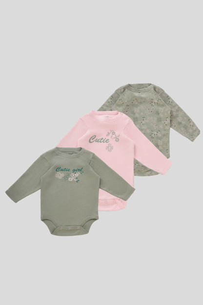 Printed Bodysuit Pack Of 3