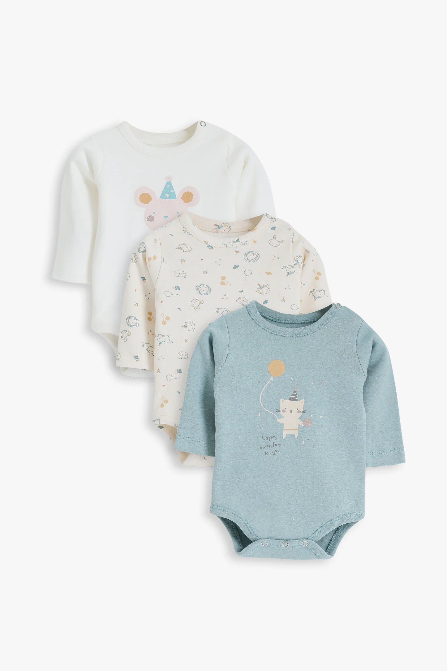 Printed Bodysuit Pack Of 3