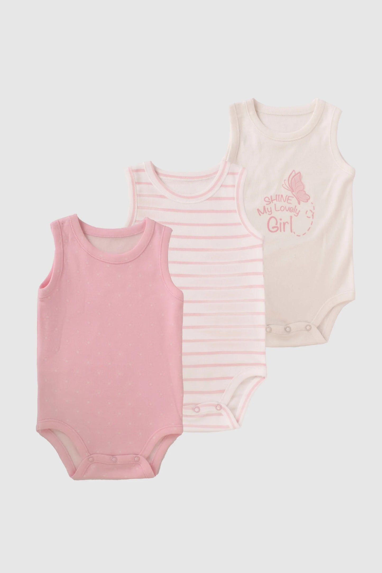 Printed Bodysuit Pack Of 3