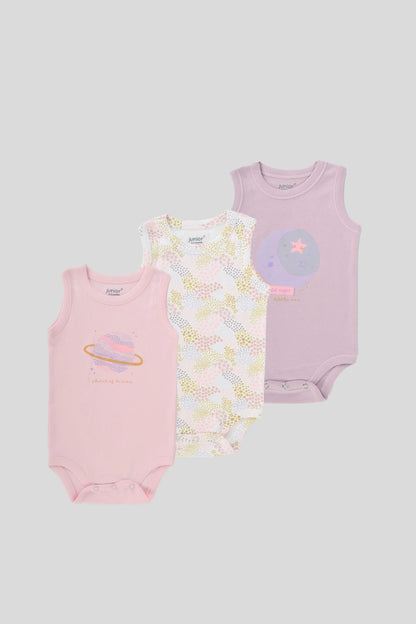 Printed Bodysuit Pack Of 3
