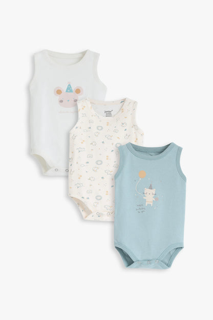 Printed Bodysuit Pack Of 3